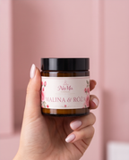 Malina&Róża - świeca sojowa 120ml
