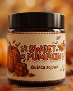 "Sweet Pumpkin" - Świeca sojowa 120ml