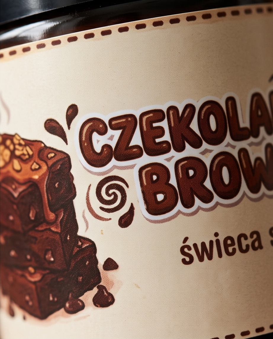 "Czekoladowe Brownie" - Świeca sojowa 120ml