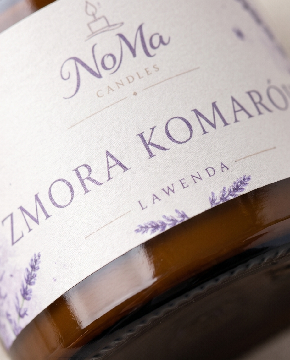 Zmora Komarów - świeca sojowa 120ml