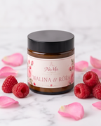 Malina&Róża - świeca sojowa 120ml